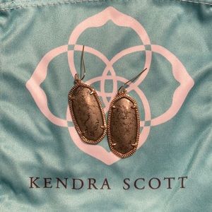 Gold / Gunmetal Kendra Scott Danielle Earrings